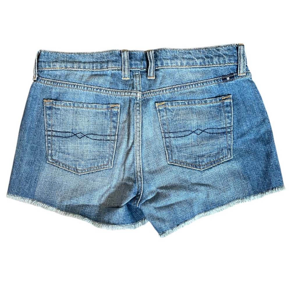 Women’s Light Blue Denim Cutoff Shorts